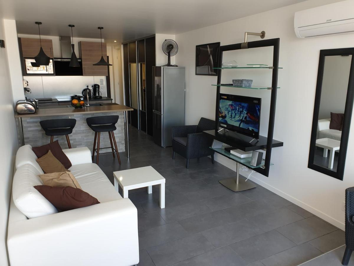 207 Cap D'Agde Naturiste Grand T2 De Standing Avec Garage ภายนอก รูปภาพ